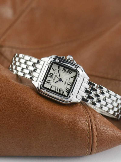 Claire - Montre à quartz carrée premium