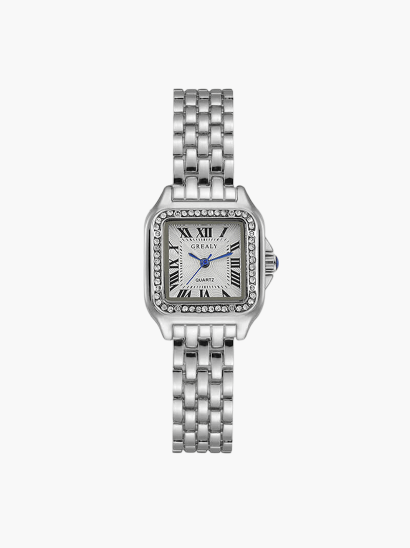 Claire - Montre à quartz carrée premium