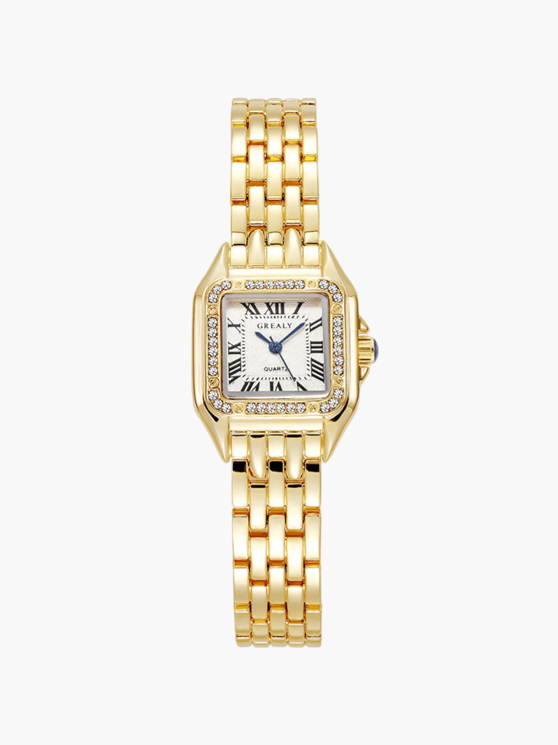 Claire - Montre à quartz carrée premium