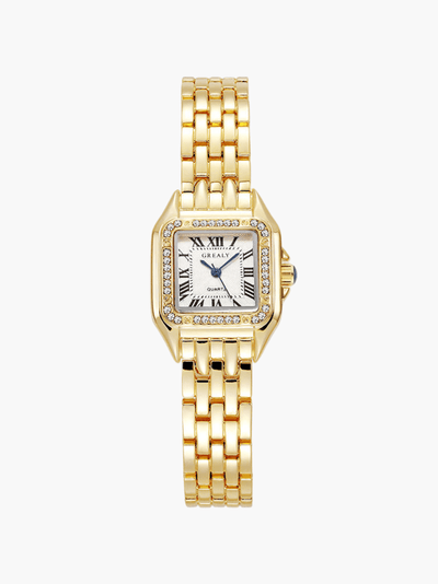 Claire - Montre à quartz carrée premium