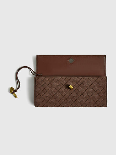 Lucien Moreau™ | Pochette en Suède à Rabat