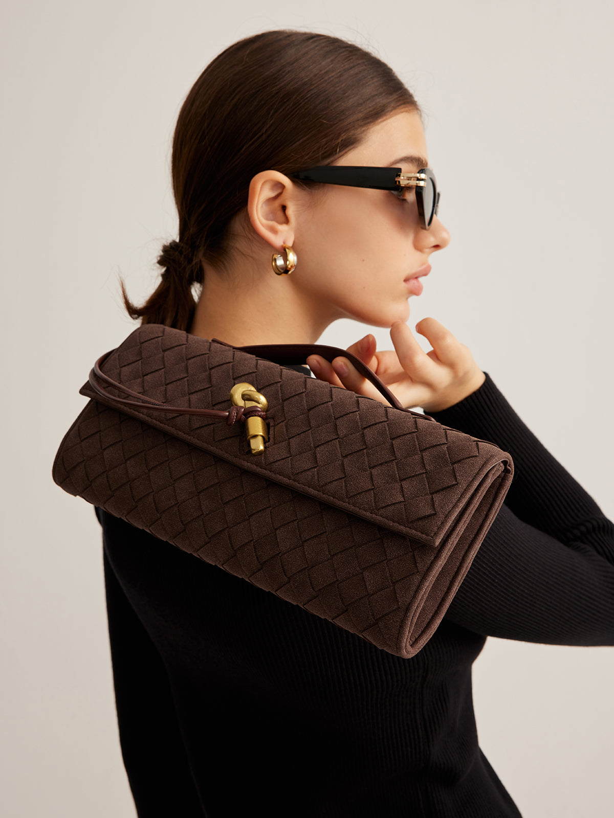 Lucien Moreau™ | Pochette en Suède à Rabat