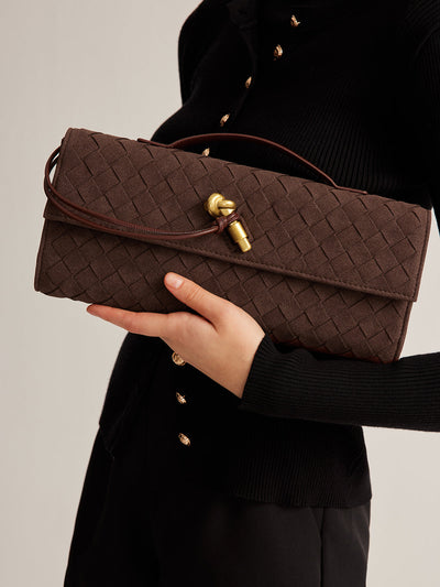 Lucien Moreau™ | Pochette en Suède à Rabat