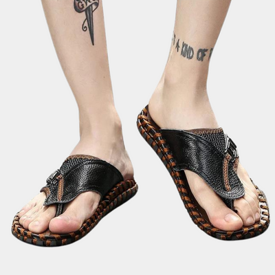 Pantoufles pour hommes | Cuir luxe