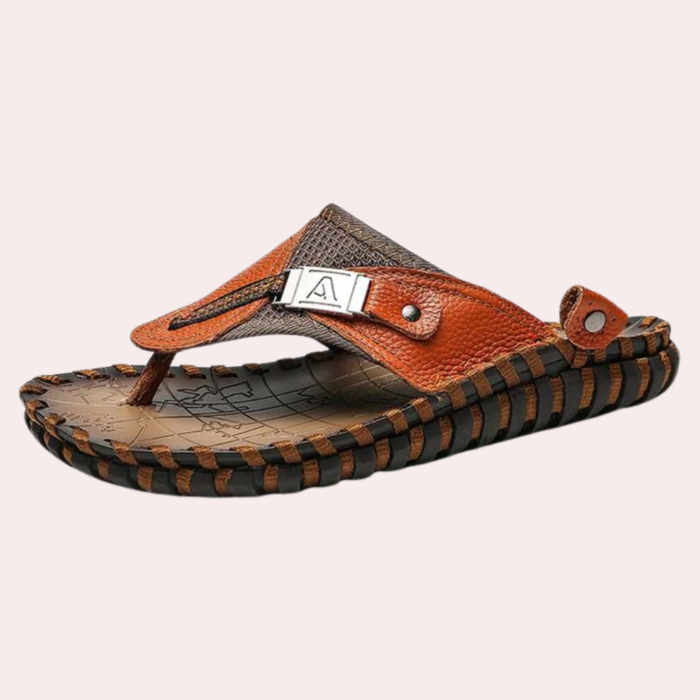 Pantoufles pour hommes | Cuir luxe