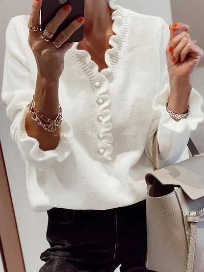 Xaviera - Pull d'automne doux pour femmes