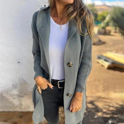 Zoë – Long Gilet D'Hiver Pour Femme