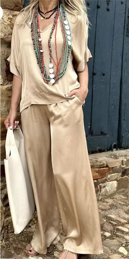 Alice Leroy | Ensemble blouse et pantalon élégant