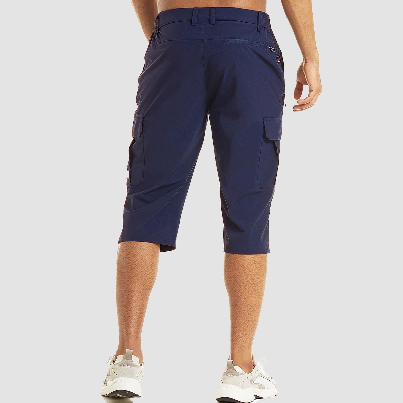 Alaric – Short cargo léger longueur genou avec multiples poches