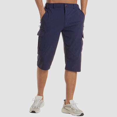 Alaric – Short cargo léger longueur genou avec multiples poches