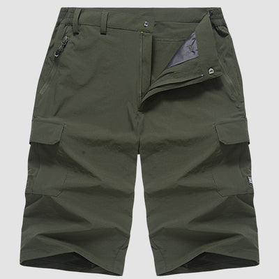 Alaric – Short cargo léger longueur genou avec multiples poches