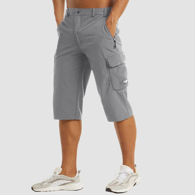 Alaric – Short cargo léger longueur genou avec multiples poches