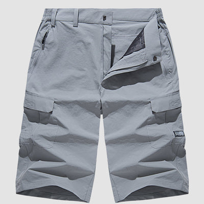 Alaric – Short cargo léger longueur genou avec multiples poches