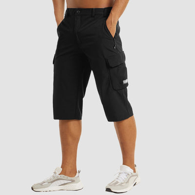 Alaric – Short cargo léger longueur genou avec multiples poches