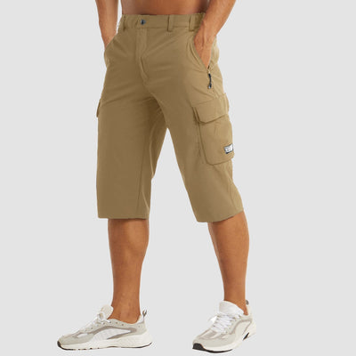 Alaric – Short cargo léger longueur genou avec multiples poches