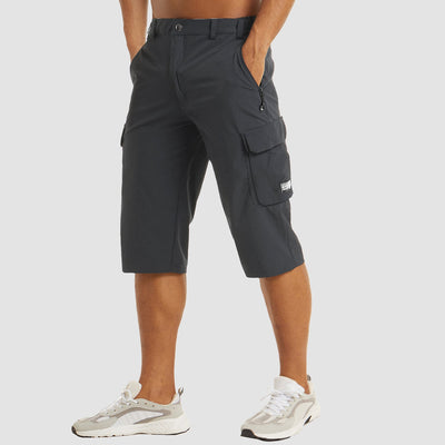 Alaric – Short cargo léger longueur genou avec multiples poches