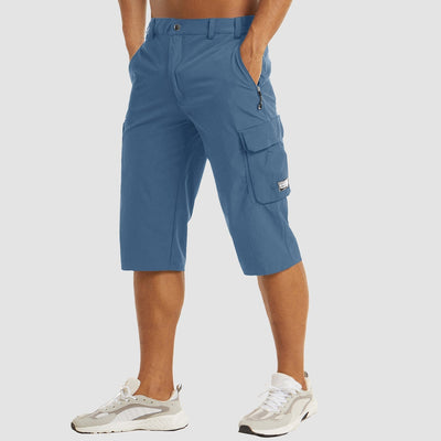 Alaric – Short cargo léger longueur genou avec multiples poches