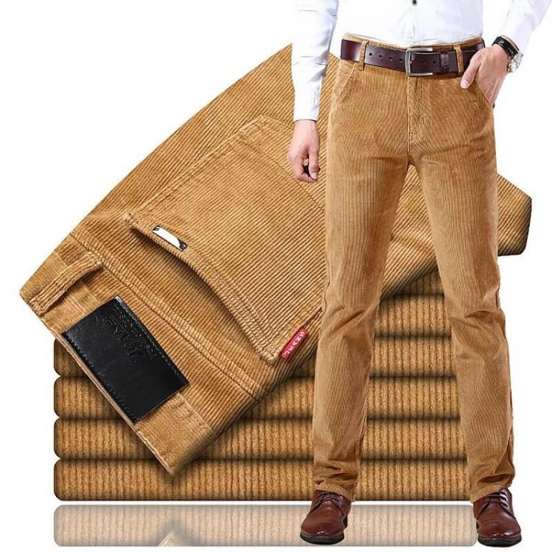 Alexandre - Pantalon En Velours Côtelé Élégant