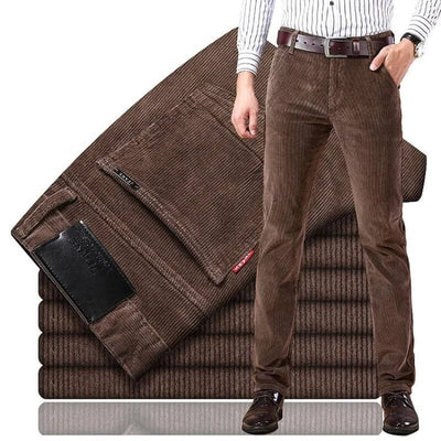 Alexandre - Pantalon En Velours Côtelé Élégant