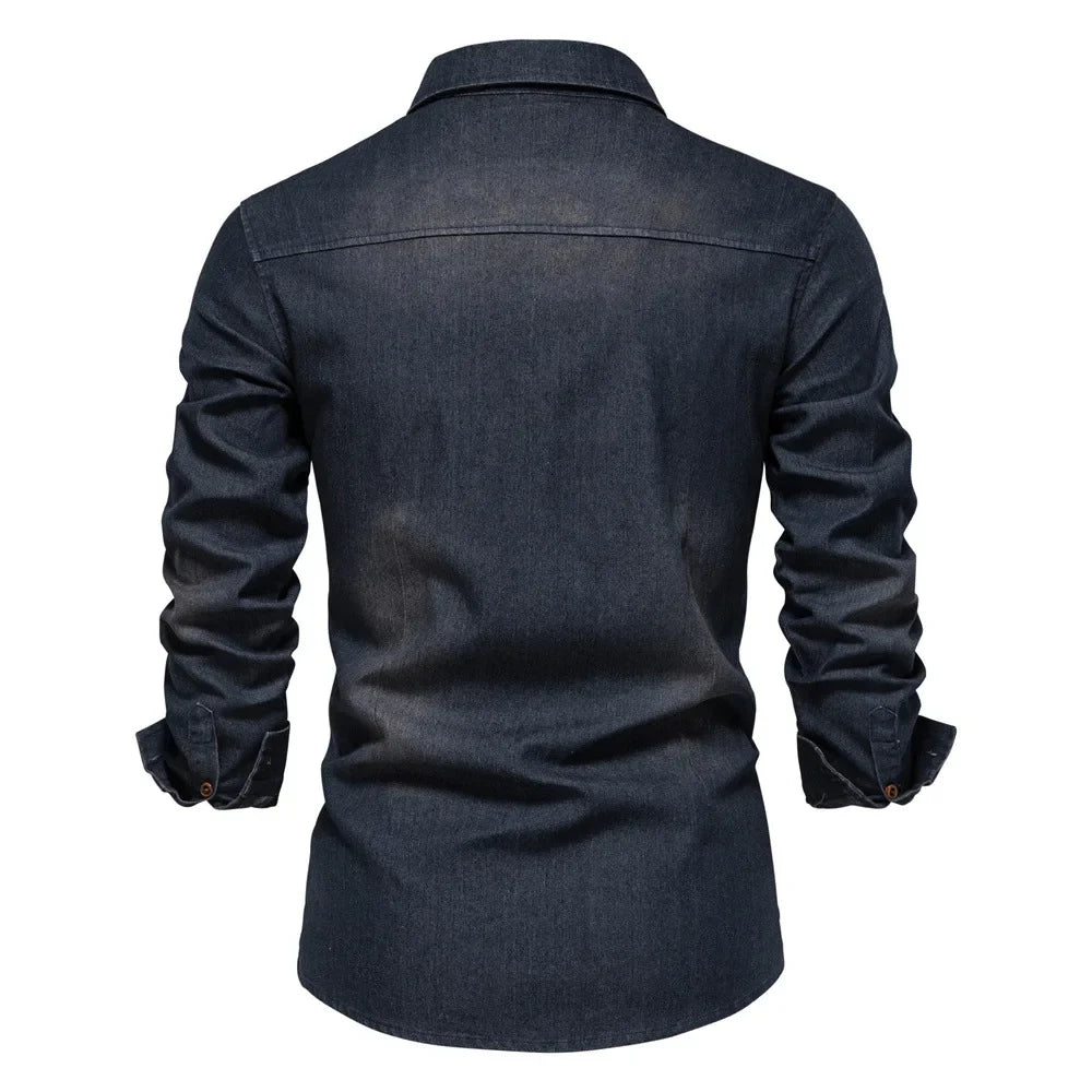 Newton | Chemise élégante en denim pour homme