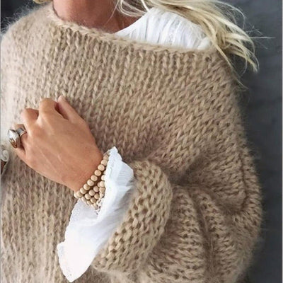 Inès – Pull Tricoté Stylé Pour Femme