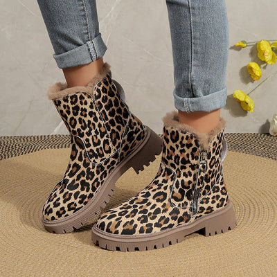 Alice Leroy | Bottes élégantes à Imprimé Léopard