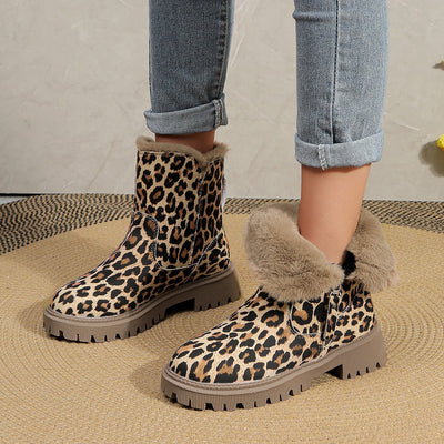 Alice Leroy | Bottes élégantes à Imprimé Léopard