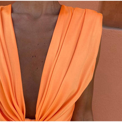 VIVIENNE | Élégante Robe de Soirée à Décolleté Audacieux