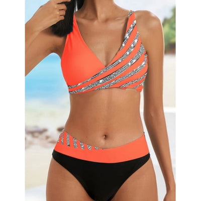 Zoé™ | Maillot Halter Imprimé