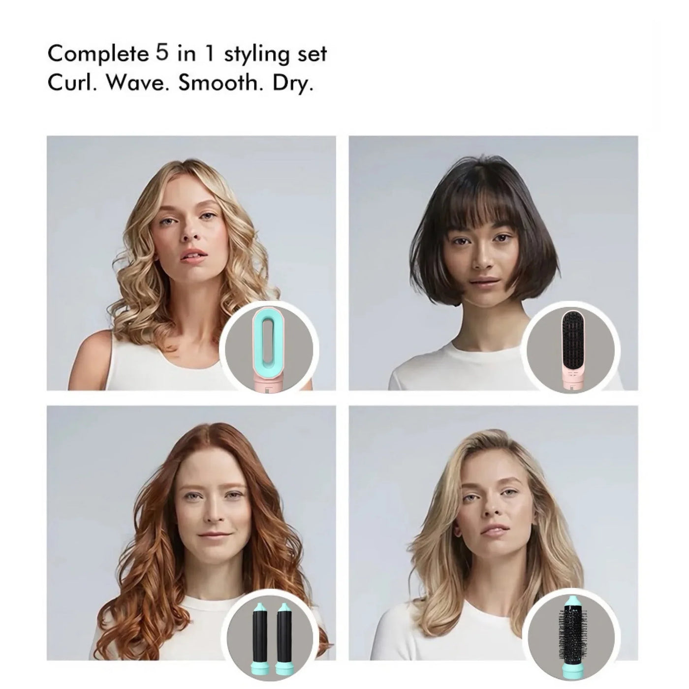 Airwrap | Sèche-cheveux 5-en-1 avec Technologie Coanda