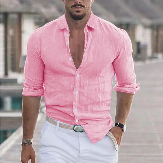 Chemise Chic pour Hommes | Respirant et Décontracté