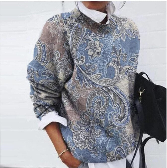 Odile - Pull Floral Pour femme