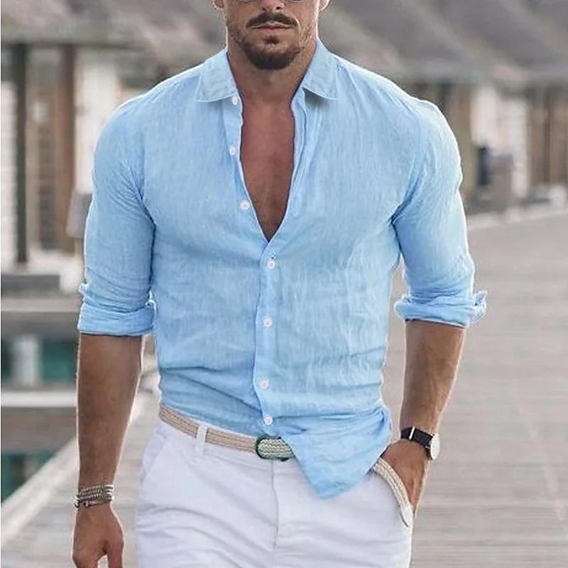 Chemise Chic pour Hommes | Respirant et Décontracté
