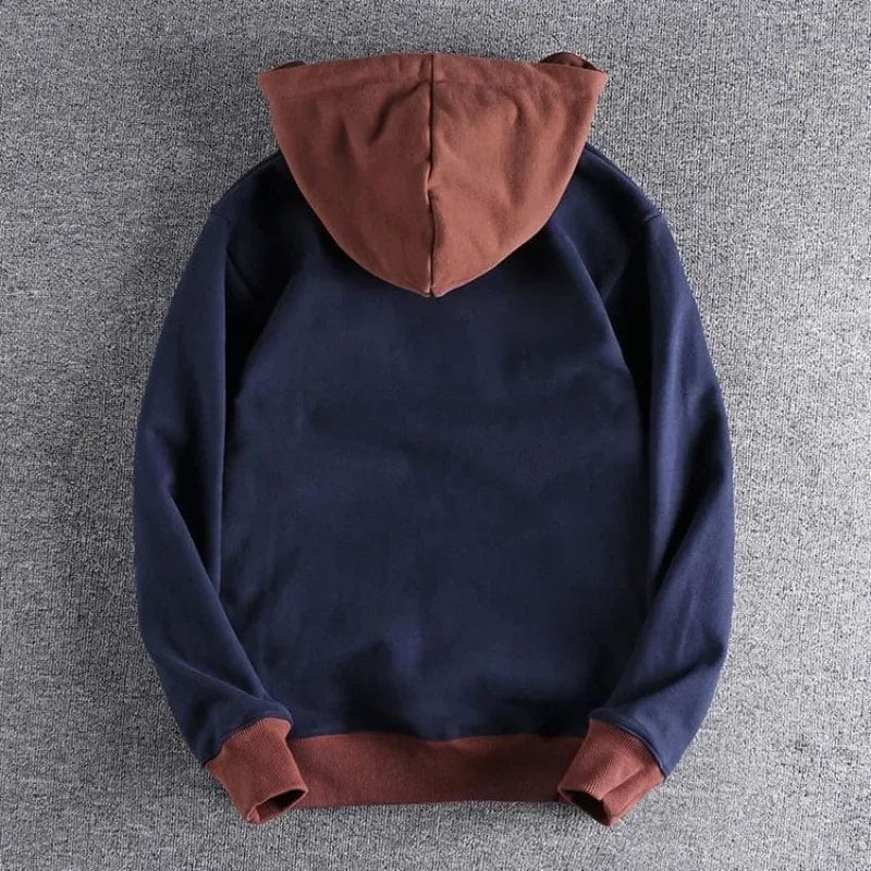 Alexander - Pull À Capuche Bicolore Pour Hommes