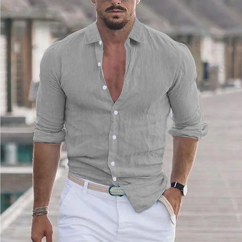 Chemise Chic pour Hommes | Respirant et Décontracté