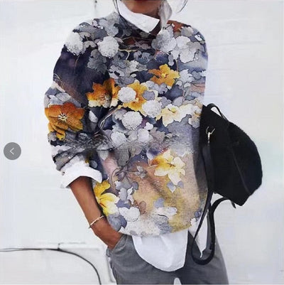 Odile - Pull Floral Pour femme