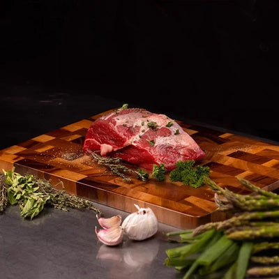 WoodCraft – Planche à découper durable en deux parties pour la cuisine