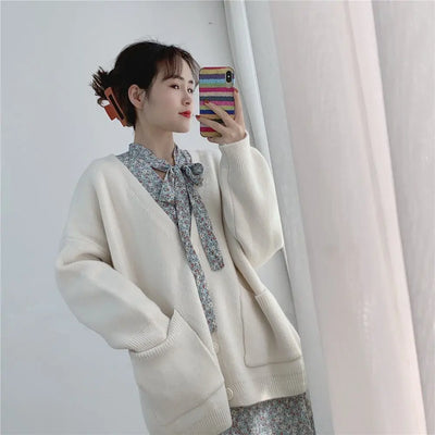 Élise - Cardigan Tricoté Pour Femme
