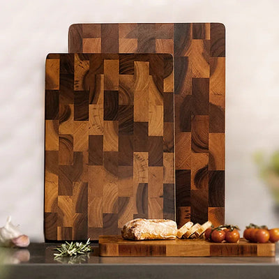 WoodCraft – Planche à découper durable en deux parties pour la cuisine