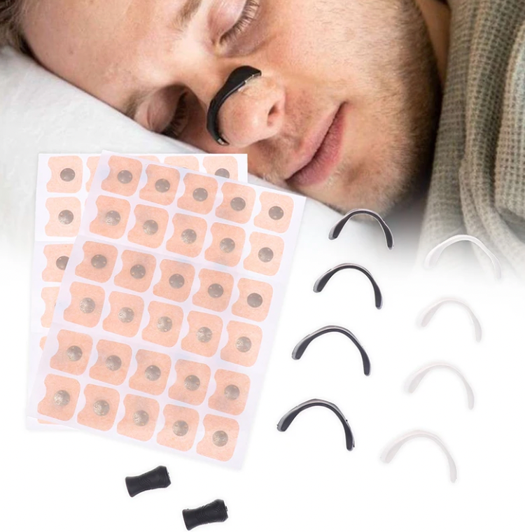 AirFlow – Bandes nasales magnétiques pour un sommeil paisible