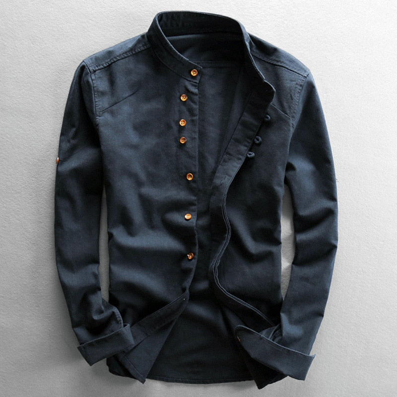 YUKI | Élégante Chemise Japonaise au Confort Moderne