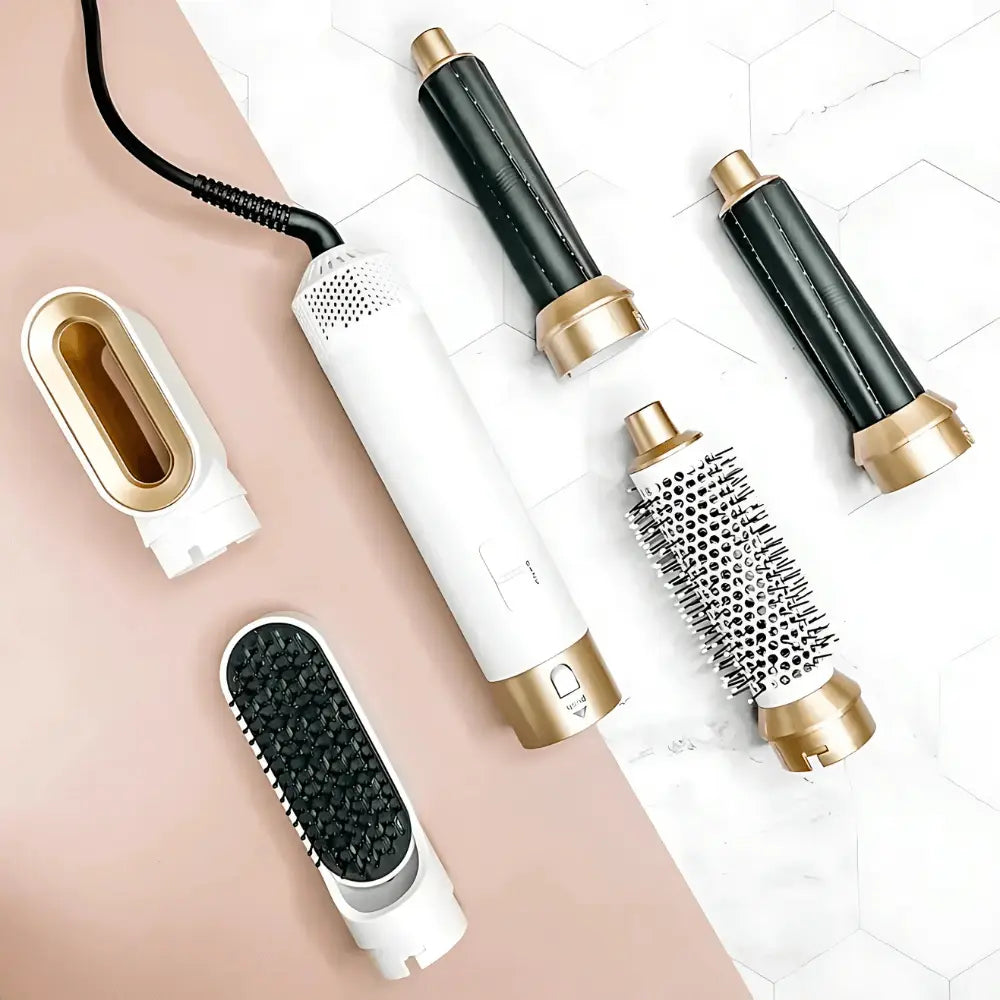 VoluShine - 5 in1 Airstyler pour un coiffage sans dommage et sans effort