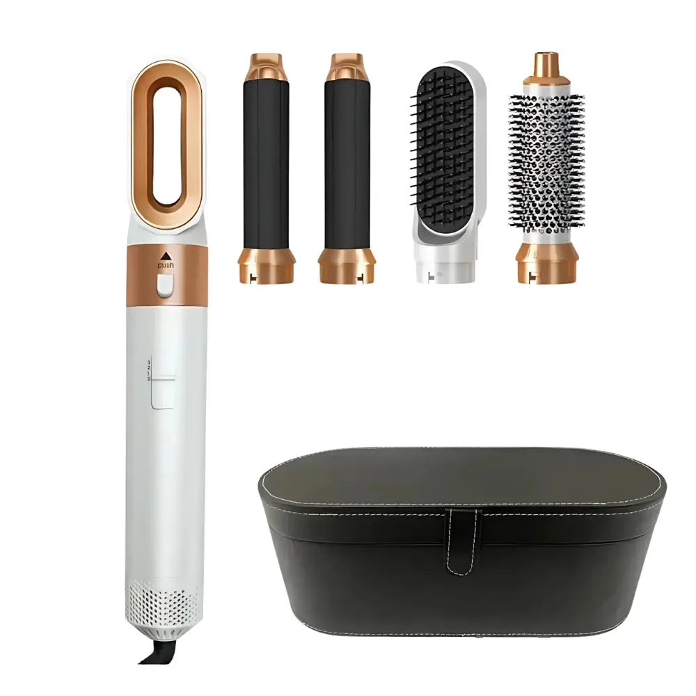 VoluShine - 5 in1 Airstyler pour un coiffage sans dommage et sans effort