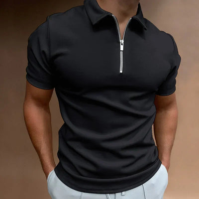 Polo Demi Fermeture Pour Homme | Confort et Moderne