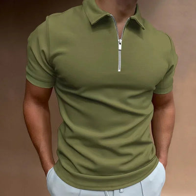 Polo Demi Fermeture Pour Homme | Confort et Moderne