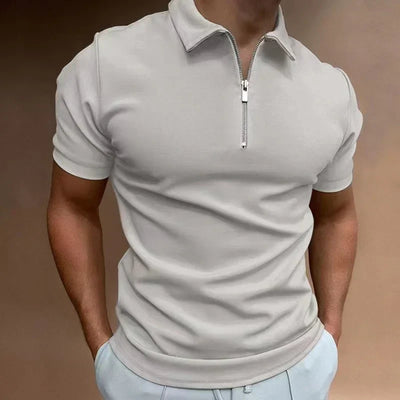 Polo Demi Fermeture Pour Homme | Confort et Moderne