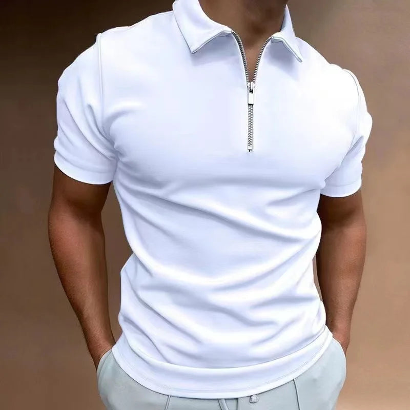 Polo Demi Fermeture Pour Homme | Confort et Moderne