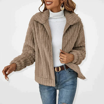 Adrianna | Gilet long en polaire pour femmes