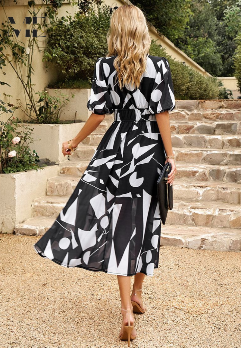 VIVIENNE | Élégante Robe Femme avec Contrôle du Ventre