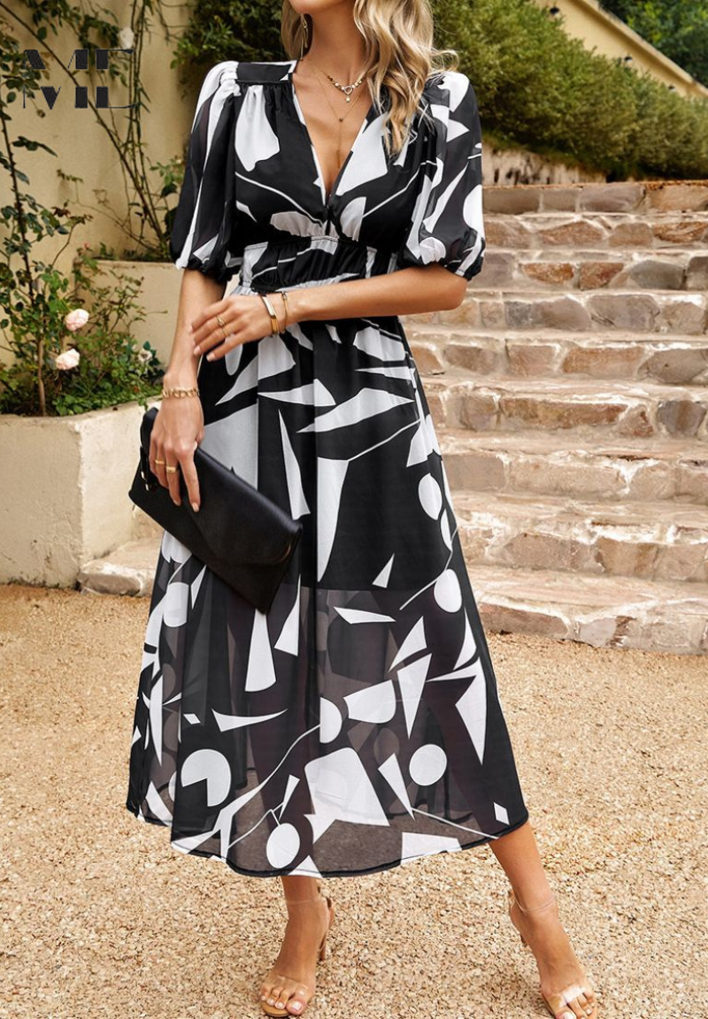 VIVIENNE | Élégante Robe Femme avec Contrôle du Ventre
